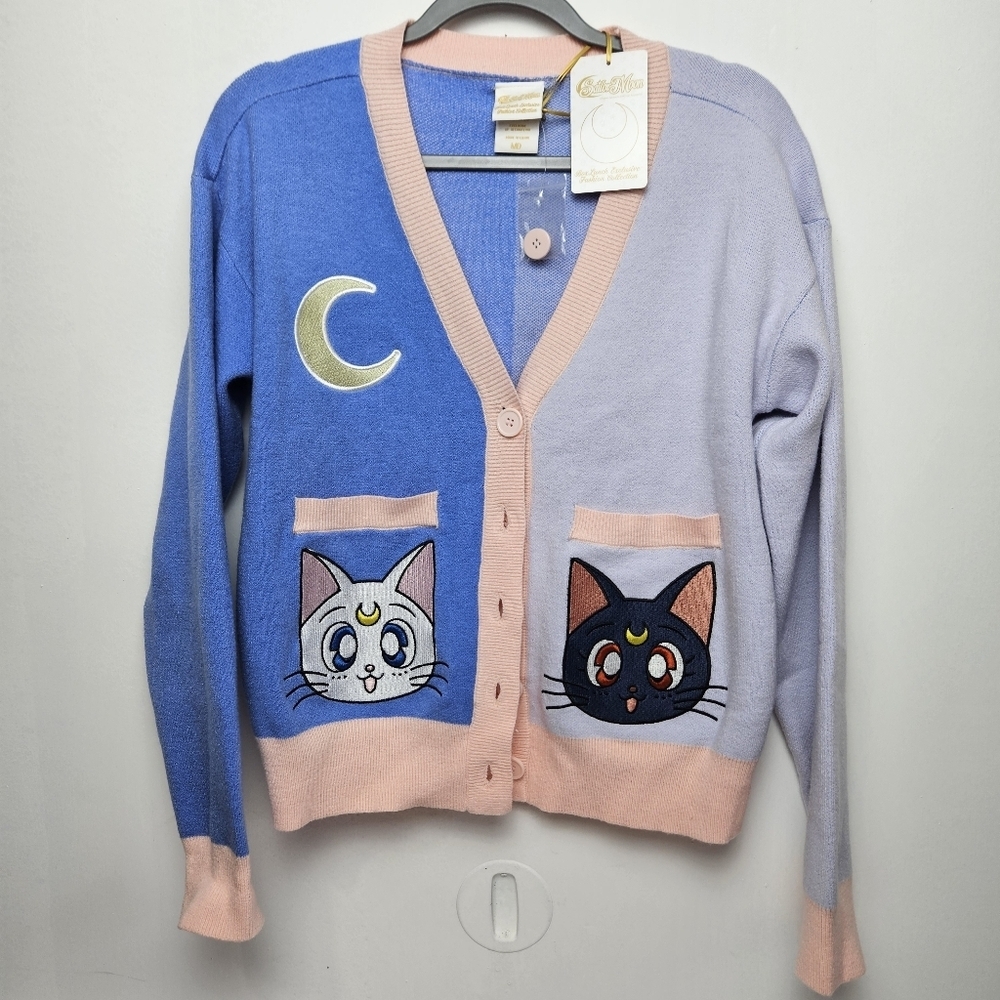 Sailor Moon Sweater Cardigan - Picture 2 of 11